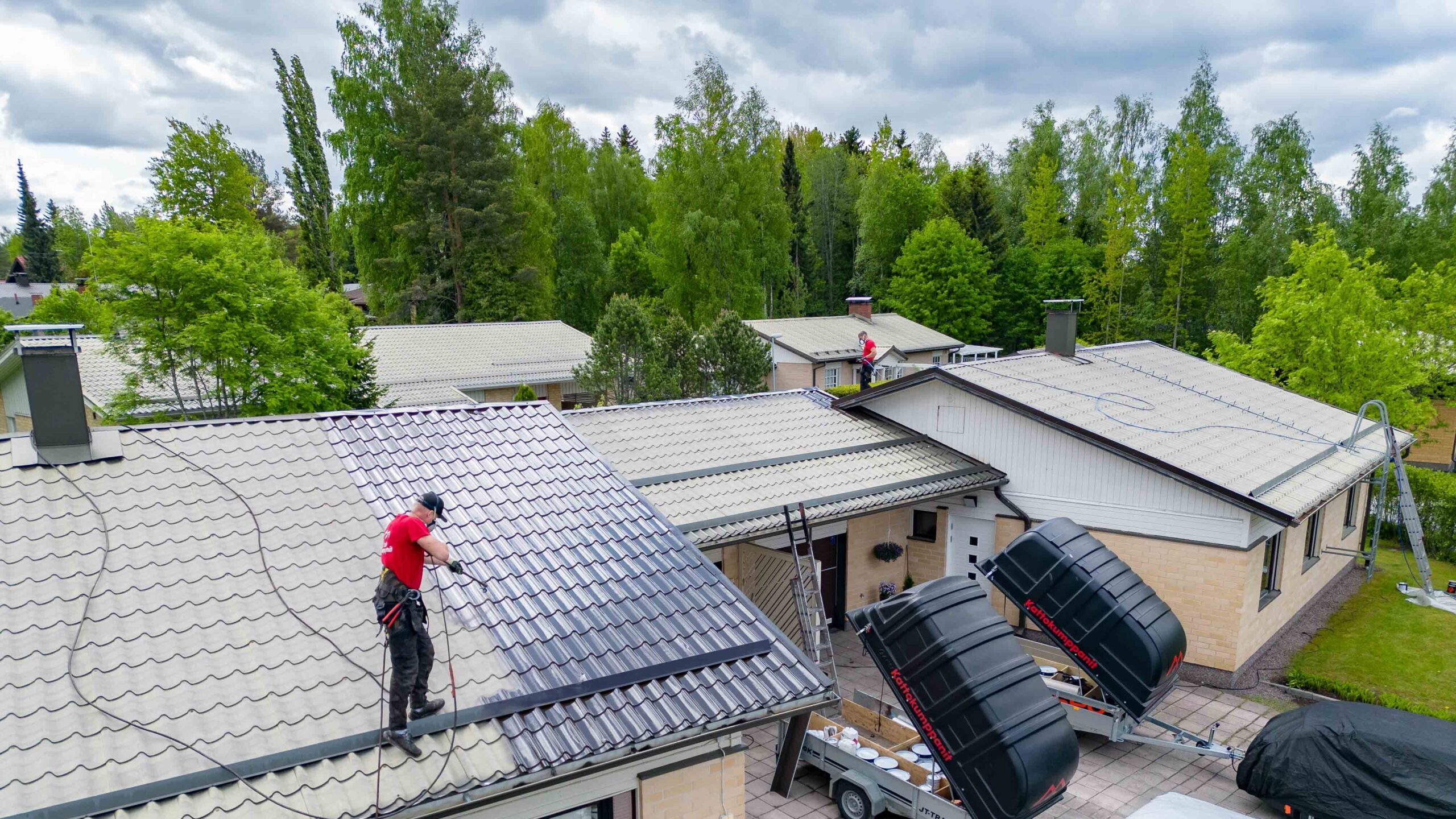 Katon maalaus hinta - 5 tärkeintä kustannustekijää